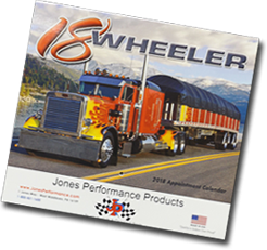 Jones Performance Products Calendar