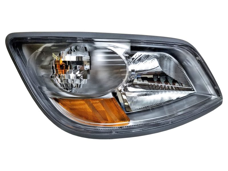 3H0-Hino-HDLT-RH – Aftermarket Right Side Hino Headlight Assembly fits 2006  to 2010 165, 185 and 2006 to 2020 238, 268, 338, 358 models.