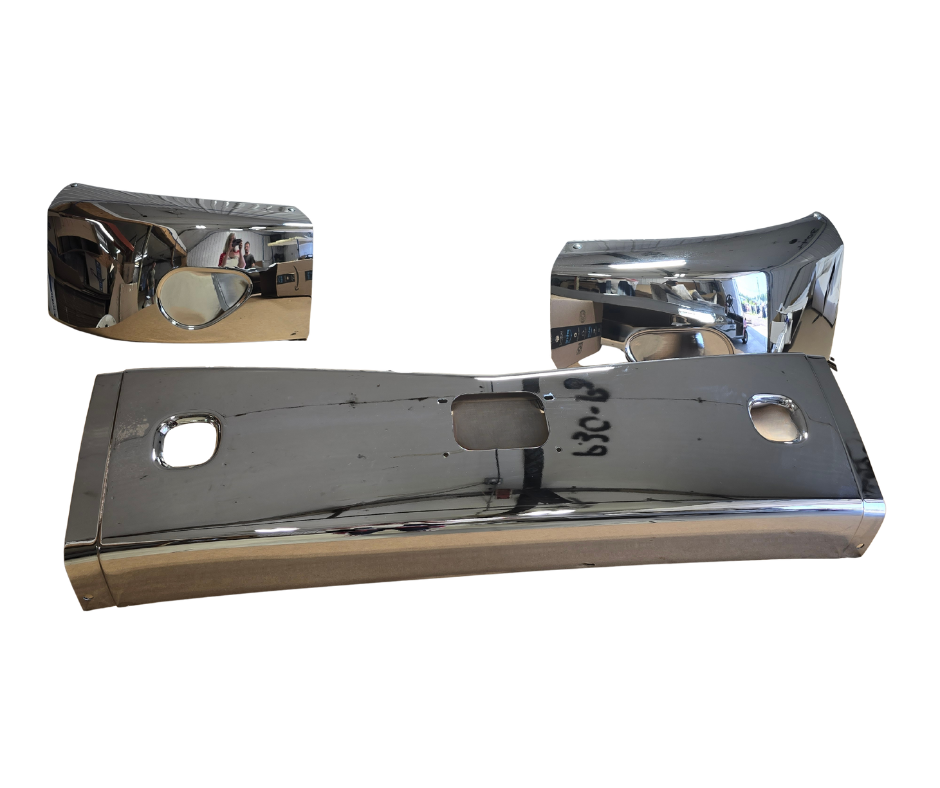 超星パーツ 170-BPB02-C AFTERMARKET PETERBILT 579 ASSEMBLY SBA BUMPER – CHROME